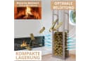 LAWA Living and Lifestyle Kaminholzregal Metall Beige Bild 4