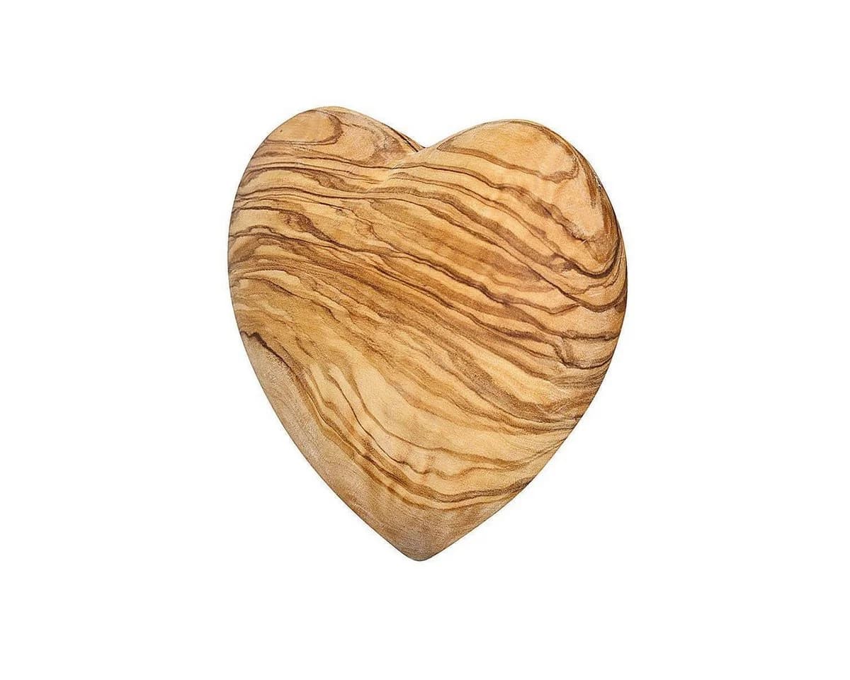NATUREHOME Deko-Herz Olivenholz Natur - Bild 5