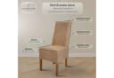 Scheffler Home Stuhlhusse Leon Beige Veltara Microfaser Bild 1