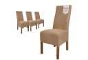 Scheffler Home Stuhlhusse Leon Beige Veltara Microfaser Bild 2