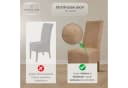 Scheffler Home Stuhlhusse Leon Beige Veltara Microfaser Bild 4
