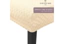 sh SCHEFFLER-HOME LIVE HOMESTYLE Stuhlhusse Emil Flanell Weiß Abnehmbar Waschbar Bild 1