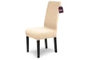 sh SCHEFFLER-HOME LIVE HOMESTYLE Stuhlhusse Emil Flanell Weiß Abnehmbar Waschbar Bild 2