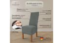 Scheffler Home Stuhlhusse Emma Grau Moderner Spannbetttuch Bild 3