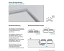 Emco Einbaurahmen für Aluminium Eingangsmatten 500/25, rechteckig, Höhe: 25 mm, Material: Aluminium Bild 4