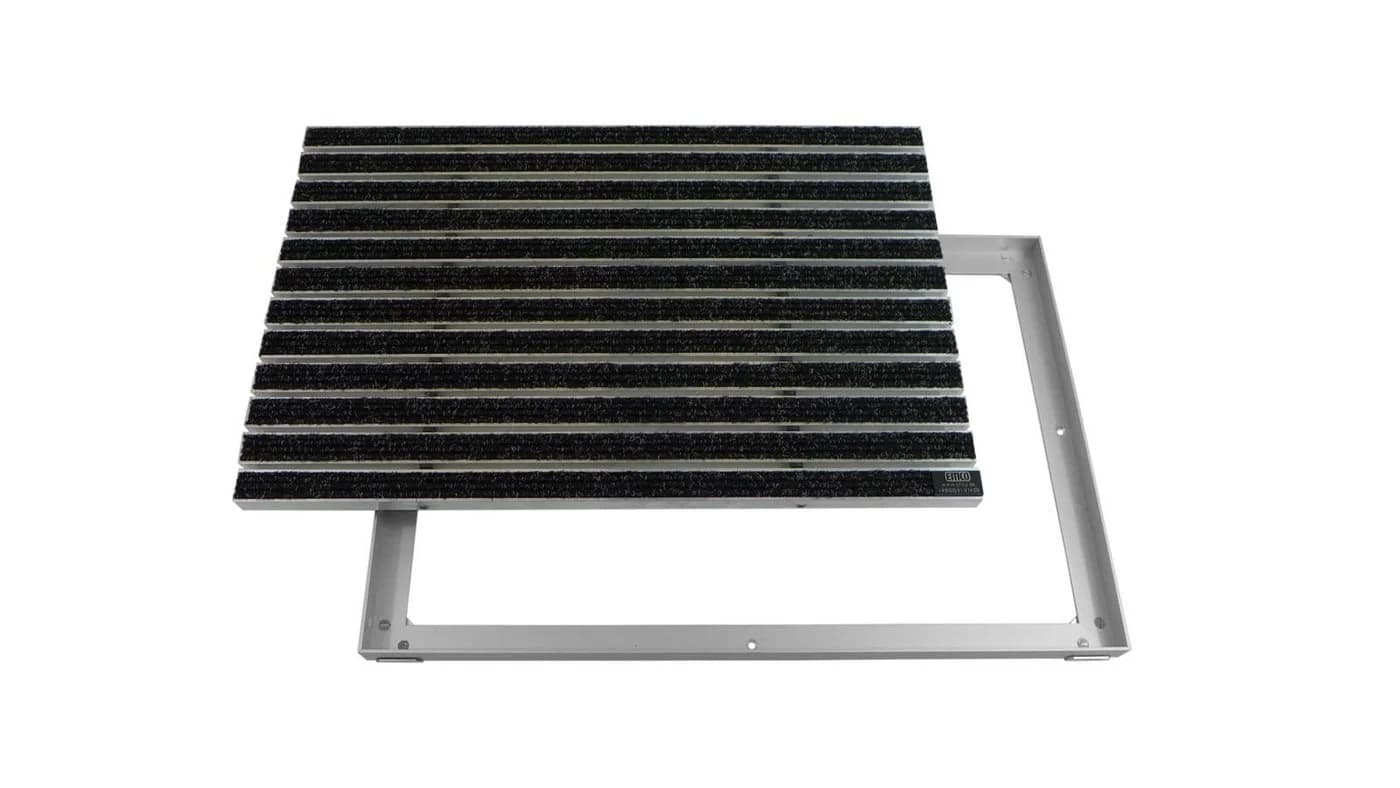 Emco Fußmatte DIPLOMAT mit Aluminiumrahmen Anthrazit - Bild 2