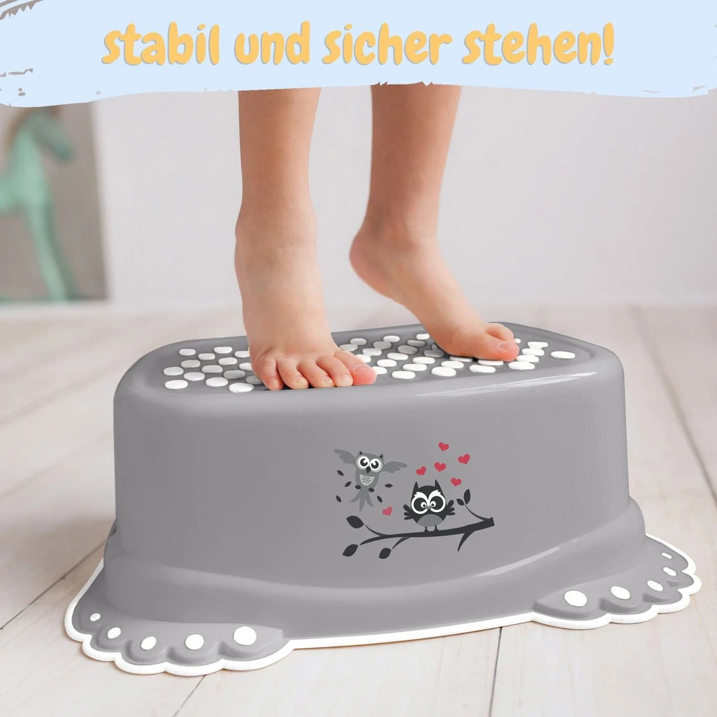 Babykajo Kinderhocker (1 St) Kinder Hocker Badhocker TÜV Rheinland zertifiziert - Bild 5