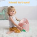 Babykajo Töpfchen Rot BPA-frei mit Griff & Anti-Rutsch-Füßchen TÜV geprüft Bild 5
