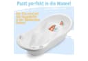 Babykajo Babybadewanne Komplett-Set Weiß mit Wanneneinsatz Bild 3