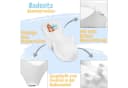 Babykajo Babybadewanne Set 4-tlg. Weiß mit Ständer Bild 5