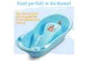 Babykajo Babybadewanne Komplett-Set 2-tlg. Bärchen blau mit Badesitz Bild 3