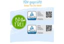 Babykajo Babybadewanne Set 3-tlg. mit Badesitz & Handtuch Blau Bild 1