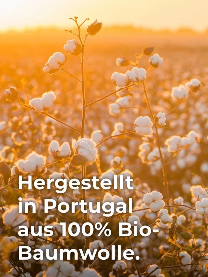 Sowel Saunakilt Herren 100% Bio-Baumwolle Grau - Bild 5