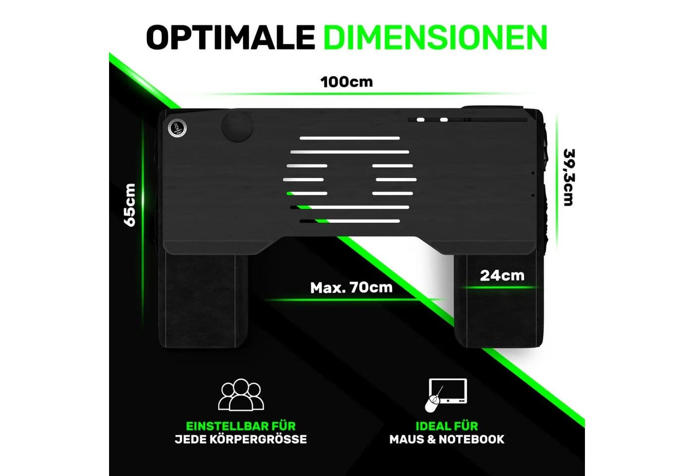 COUCHMASTER CYBOSS Lapdesk Bambus - Bild 4