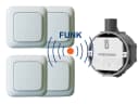 Smartwares Licht-Funksteuerung Set Einbauschalter + 4x Wandschalter Weiß Bild 1