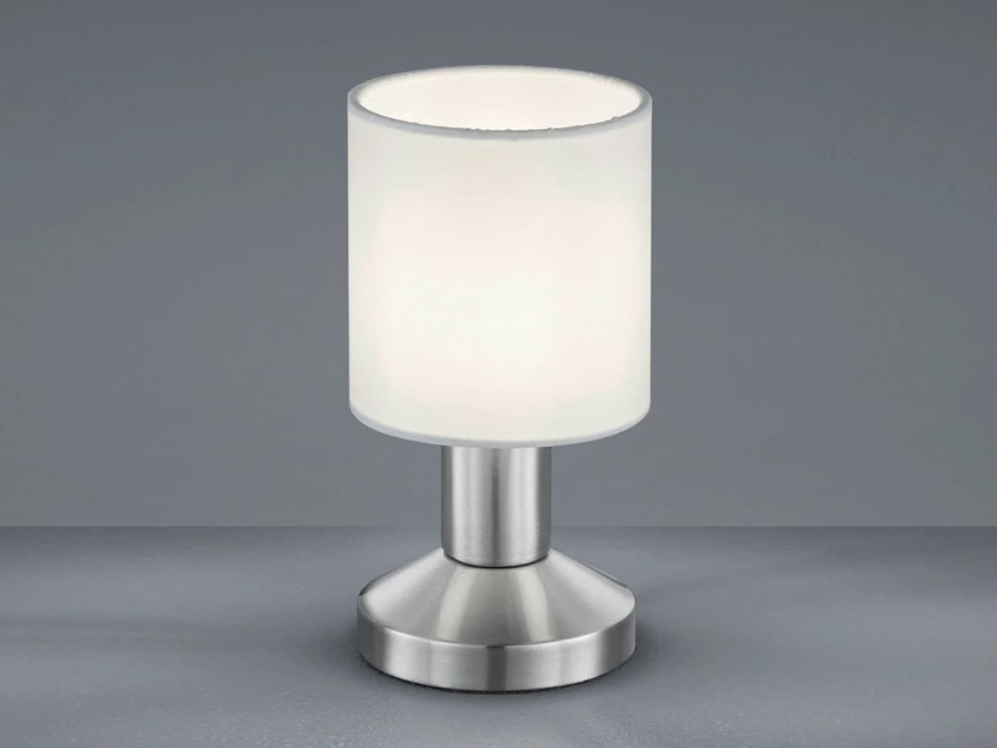 TRIO Leuchten LED Tischleuchte 2er Set Touch Silber Weiß - Bild 3