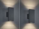 TRIO Leuchten LED Außen-Wandleuchte 2er Set Anthrazit IP54 Bild 3