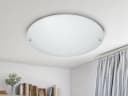 TRIO Leuchten LED Deckenleuchte rund Glas weiß dimmbar Bild 1
