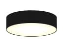 Smartwares LED Deckenleuchte Schwarz Dimmfunktion Stoffschirm Bild 2