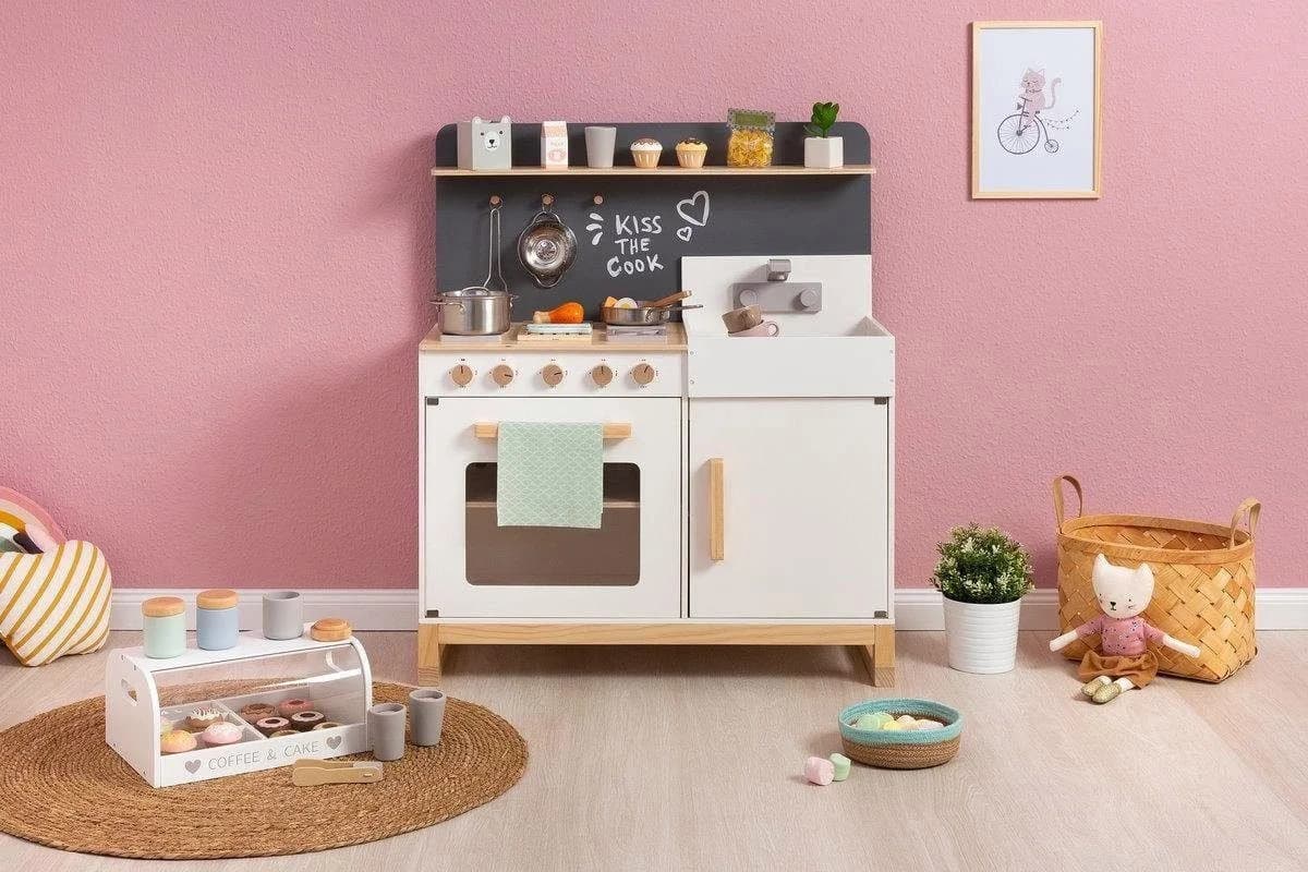 MUSTERKIND Spielküche Linum Weiß Skandinavisch - Bild 3