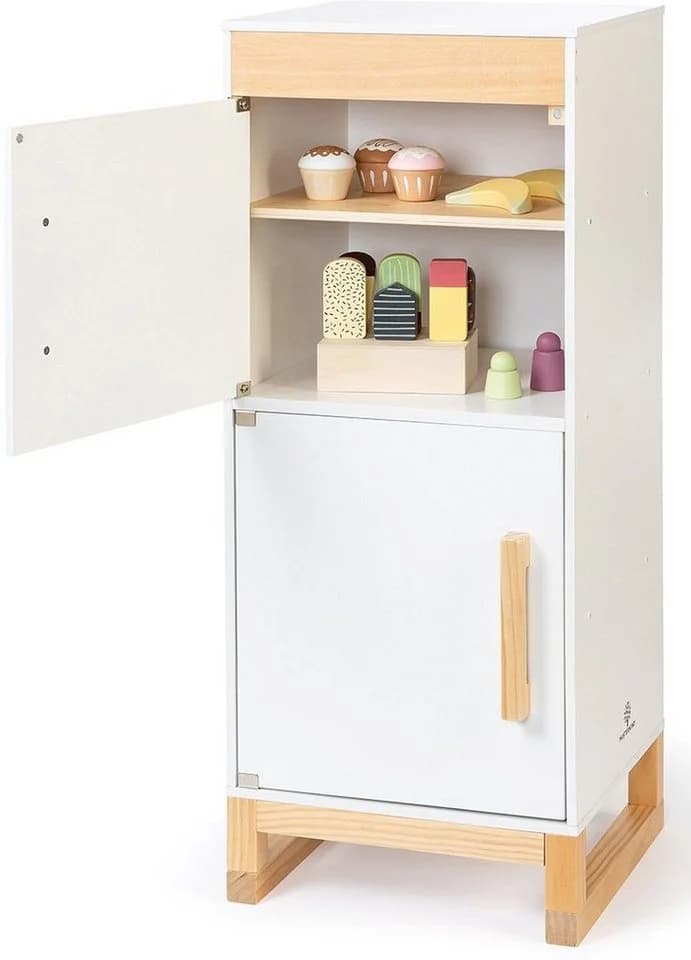 Musterkind Kühlschrank Ficus Weiß/Natur Skandinavisch
