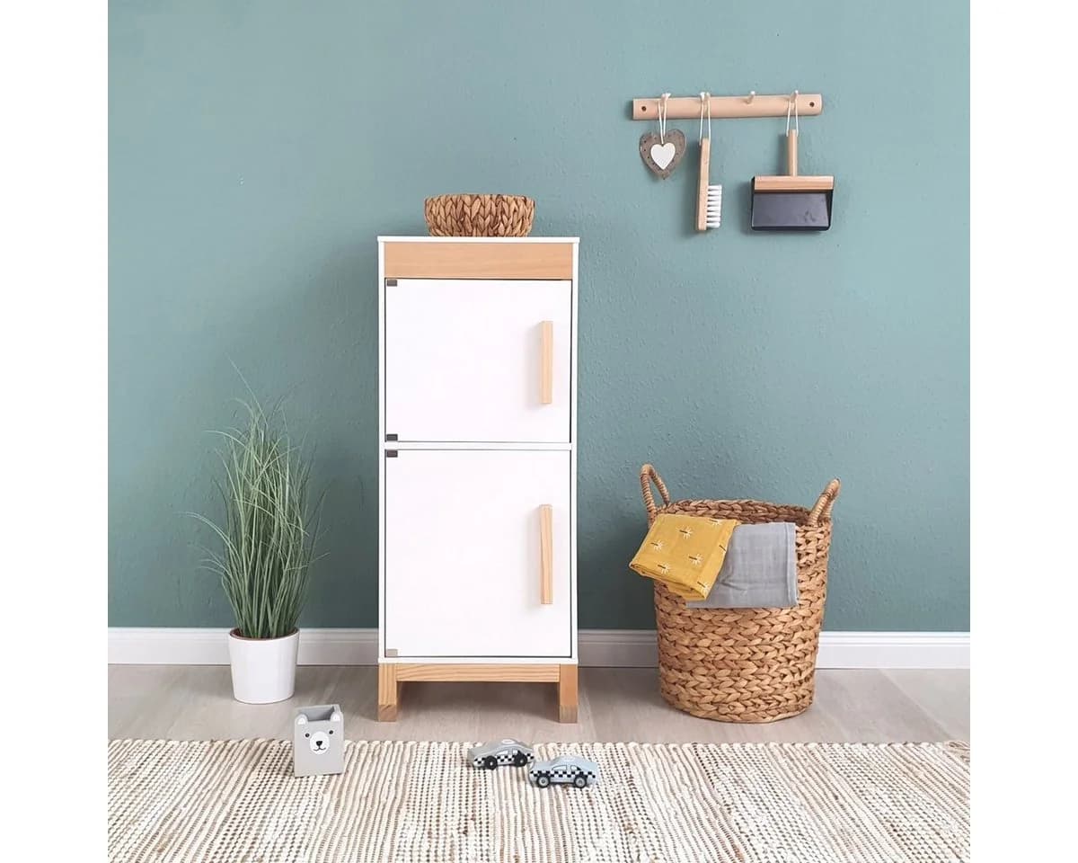 Musterkind Kühlschrank Ficus Weiß/Natur Skandinavisch - Bild 4
