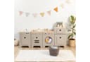 MUSTERKIND Kinder-Kühlschrank Mix & Match warmgrau/natur Holz Bild 4
