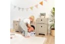 MUSTERKIND Kinder-Waschmaschine Mix & Match warmgrau/natur Holz Bild 4