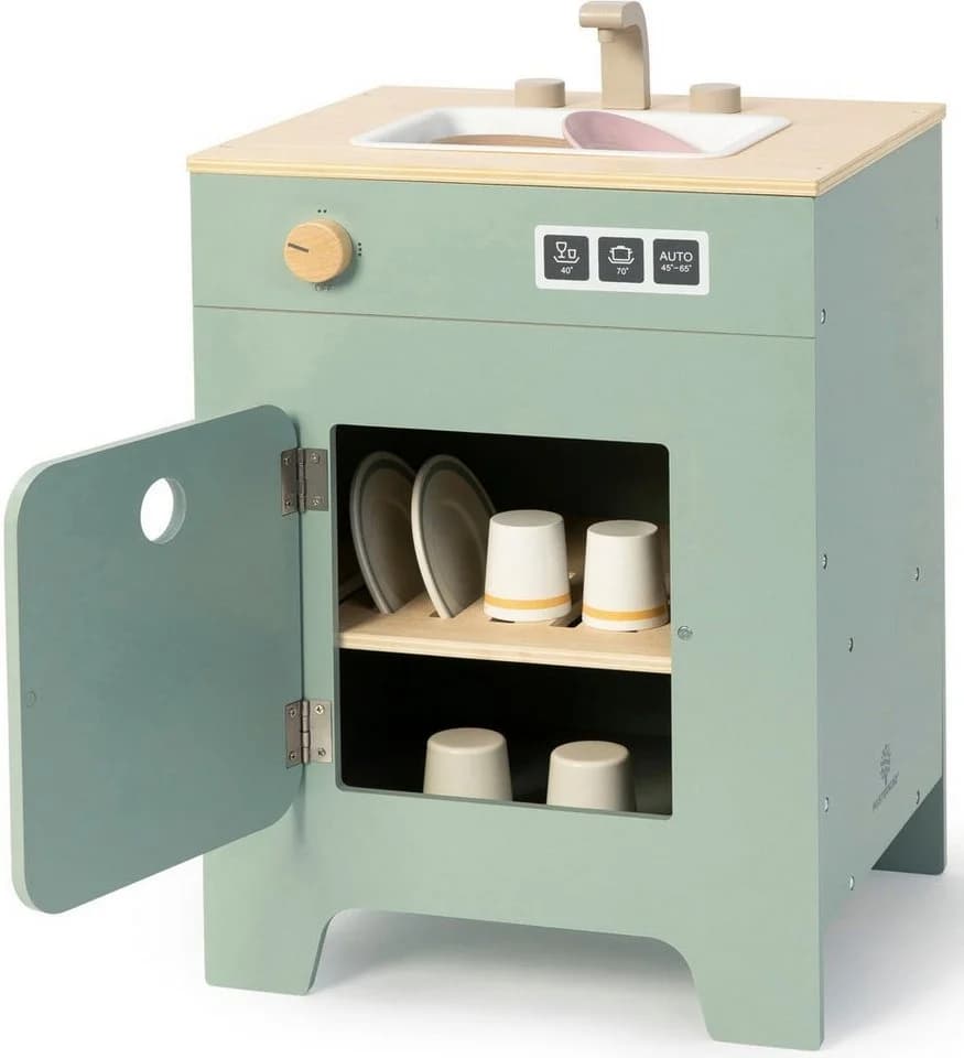 MUSTERKIND® Kinder-Geschirrspüler Mix & Match, salbei/natur, FSC® - schützt Wald