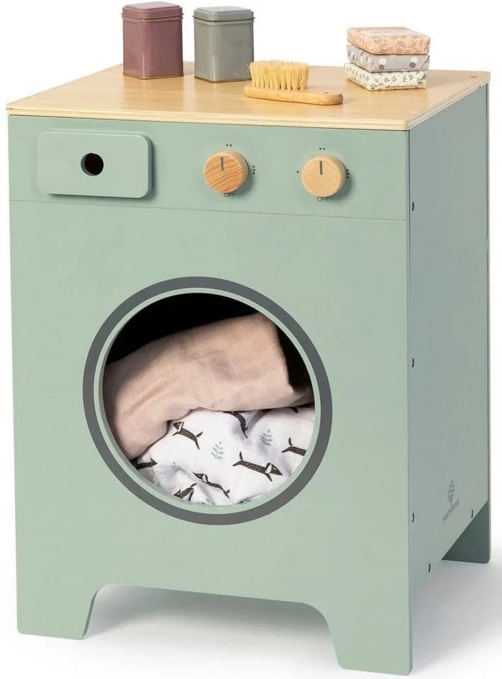 MUSTERKIND® Kinder-Waschmaschine Mix & Match, salbei/natur, FSC® - schützt Wald - Bild 2