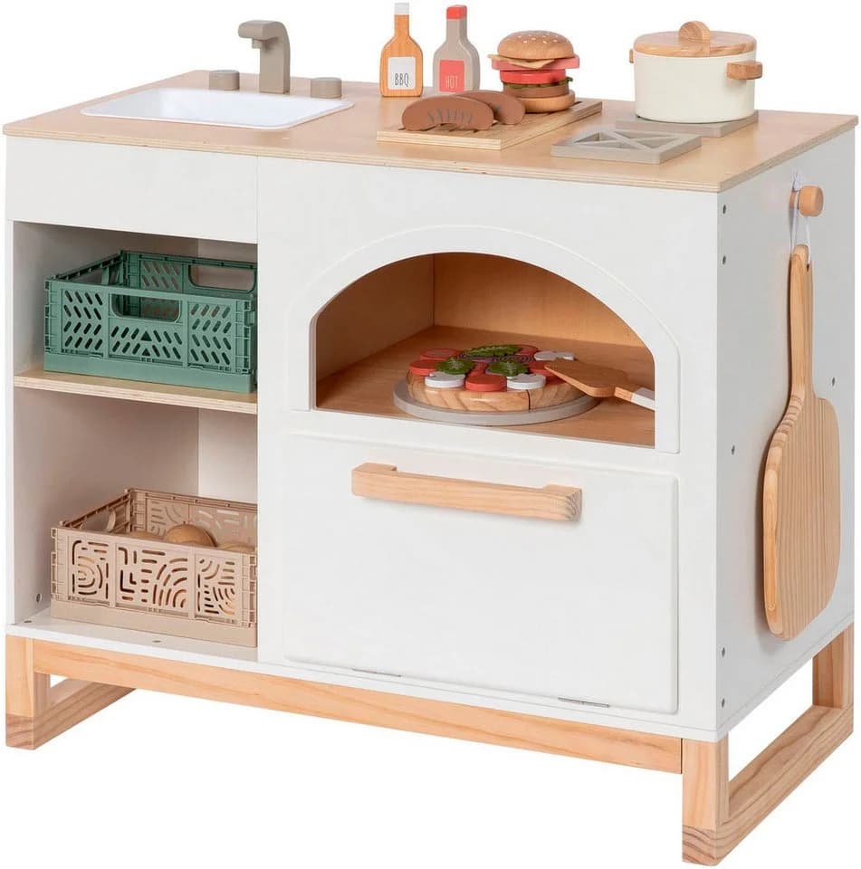 MUSTERKIND® Spielküche Taxus, weiß Holz, FSC® - schützt Wald - Bild 2