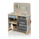 Musterkind Kinderwerkbank Fagus Grau Natur Holz Bild 1
