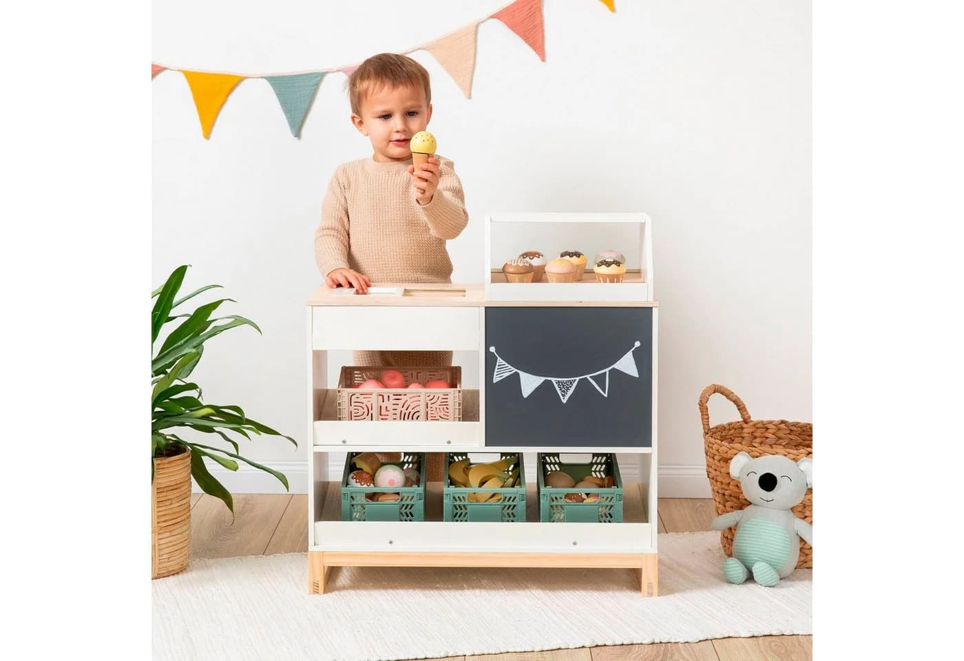 MUSTERKIND® Kaufladen Vinca, FSC®-zertifiziert, Holz und Acrylglas - Bild 3