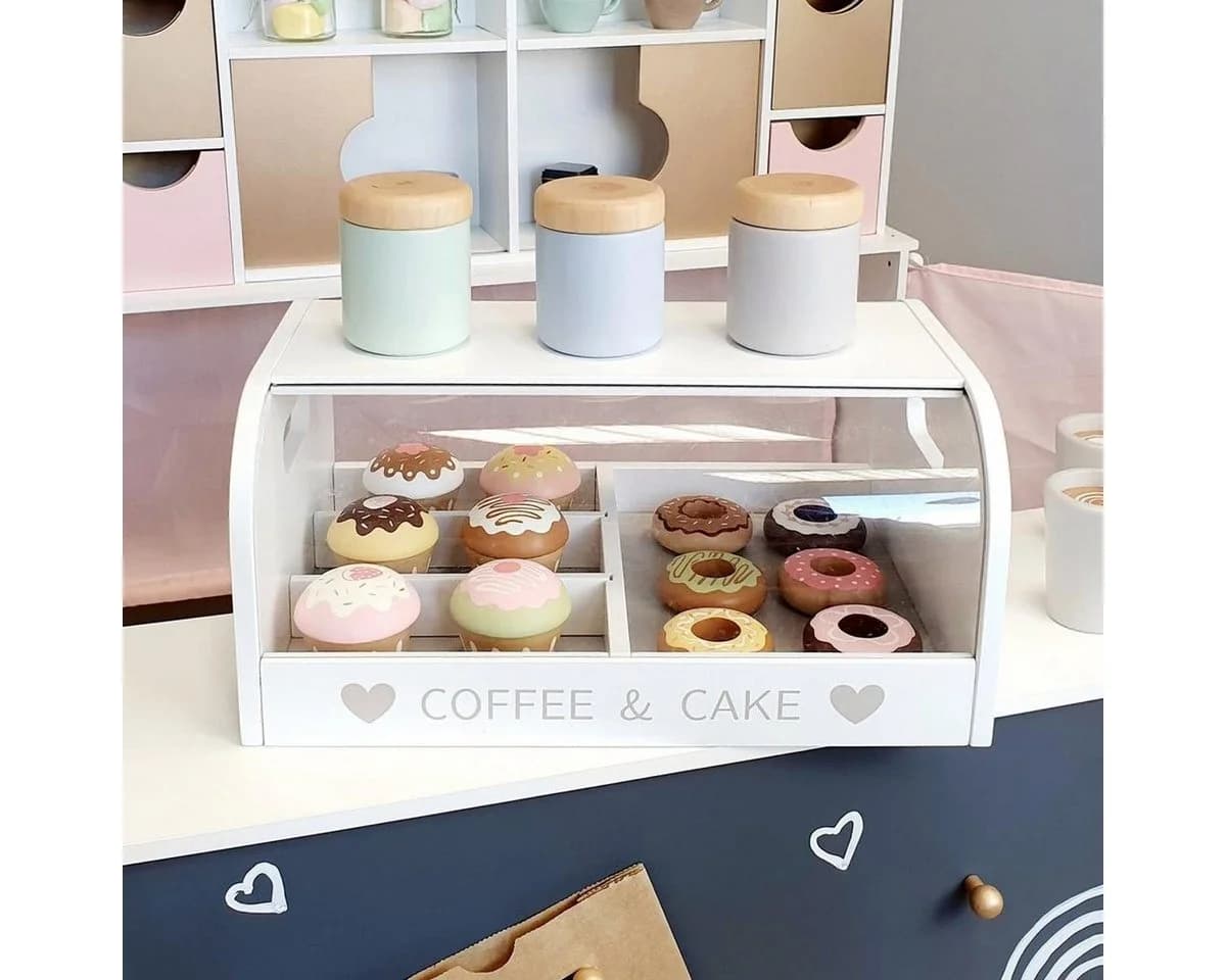 Musterkind Coffe & Cake Box Bunt Holz Spielzeug - Bild 3