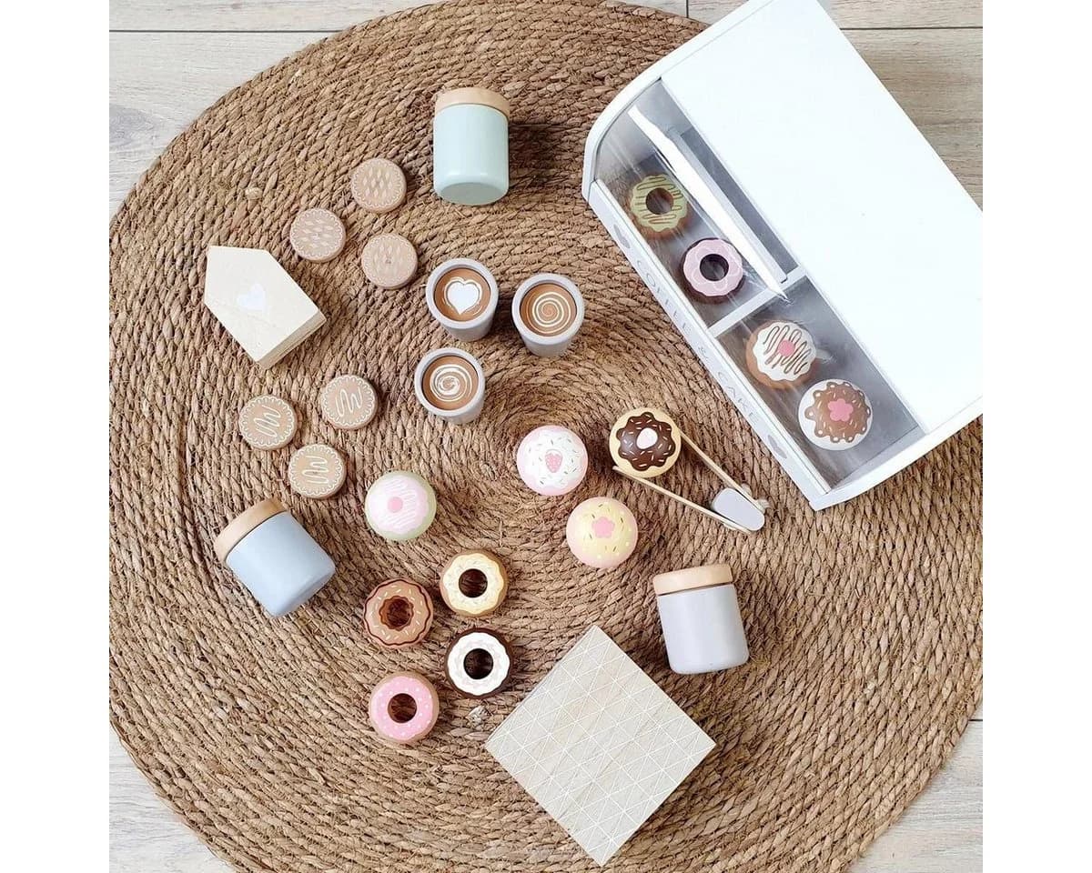 Musterkind Coffe & Cake Box Bunt Holz Spielzeug - Bild 5