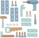 MUSTERKIND® Spielwerkzeugkoffer Fagus weiß - 27 Teile Bild 1
