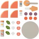 MUSTERKIND® Spiellebensmittel Pizza-Set Bunt Holz Bild 1