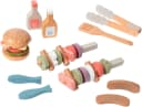 MUSTERKIND® Spiellebensmittel BBQ-Set Capsicum Bunt Holz Bild 2