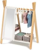 MUSTERKIND® Puppenkleiderschrank Viola Natur/Weiß Skandi-Look Bild 2