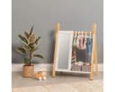 MUSTERKIND® Puppenkleiderschrank Viola Natur/Weiß Skandi-Look Bild 3