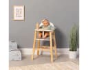 Musterkind Puppenhochstuhl Viola Weiß/Grau Holz Skandinavisch Bild 3