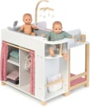 Musterkind Puppenpflegecenter Viola Skandi-Design Weiß/Rosa Bild 1