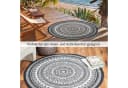 DomDeco Outdoorteppich Rund Finn Kunstfaser Bild 3