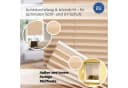 DomDeco Plissee Calura Blickdicht Ohne Bohren Klemmfix Beige Bild 3