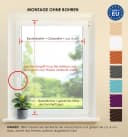 DomDeco Plissee Calura Blickdicht Ohne Bohren Klemmfix Beige Bild 5