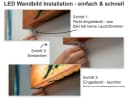 lightbox-multicolor LED-Leuchtbild Erde im Weltall Frontlight Bild 3