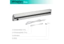 Oktaplex lighting LED Unterbauleuchte Aluminium 58cm Silber Bild 1