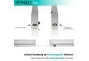 Oktaplex lighting LED Unterbauleuchte Aluminium 58cm Silber Bild 3
