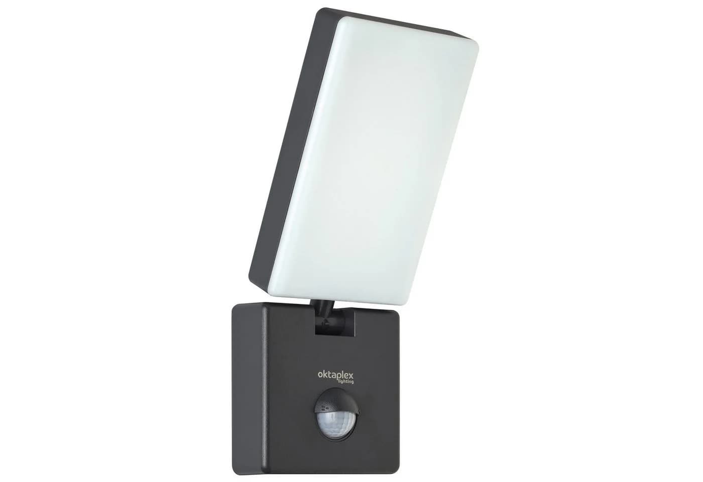 Oktaplex Pica LED Außen-Wandleuchte Bewegungsmelder IP65 10W 800lm Anthrazit - Bild 2