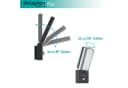 Oktaplex Pica LED Außen-Wandleuchte Bewegungsmelder IP65 10W 800lm Anthrazit Bild 4